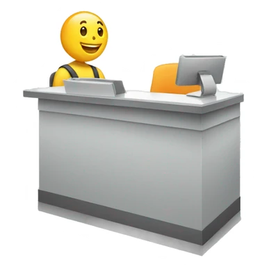 registration desk sticker