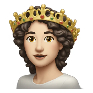 couronne realist sticker