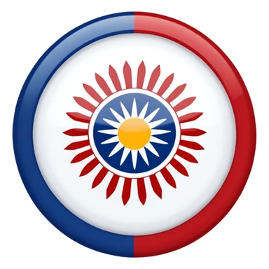 Cherokee flag 
 sticker