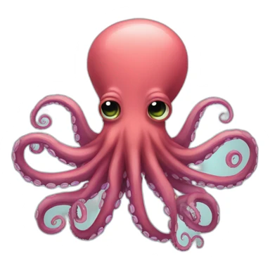 octopus love sticker