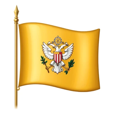 Flag of New Vatican City sticker