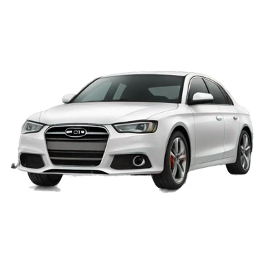 Car in garage sticker