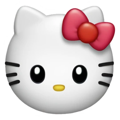 hello kitty heart sticker