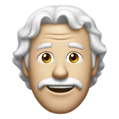 Rick with curved lettering above a large capital R sticker