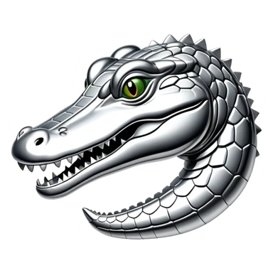 sorayama crocodile Lacoste logo sticker