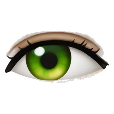 Realistic victoria secret model blonde green eyes  sticker