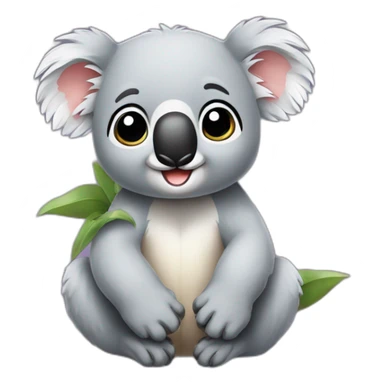 a cute koala  sticker