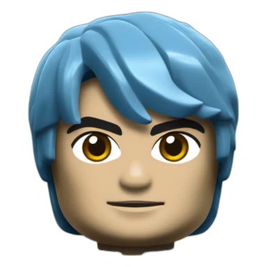 Lego ninjago blue sticker