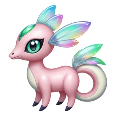  Exotic Meloetta-Palkia-Kirby-Fakémon-creature-hybrid sticker