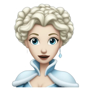 Evil Snow Queen Jadis sticker