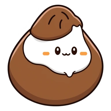 Fudge brownie turd sticker