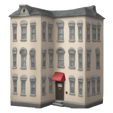 petite immeuble sticker