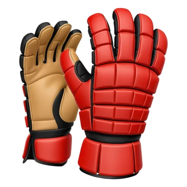 gloves para ice hockey sticker