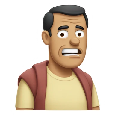 Quagmire from family guy saying Gigity  sticker