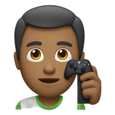 homme qui joue à la Xbox sticker