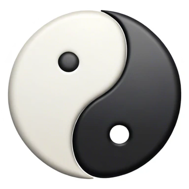 El yin y el yang sticker