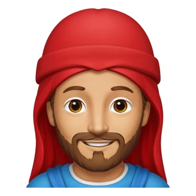 Jesus in a maga hat sticker