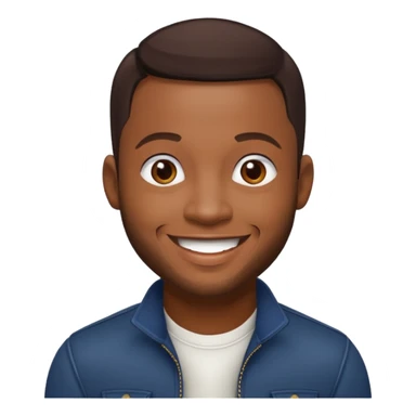 Marcus "Pleasure P" Cooper with dark brown hair sticker