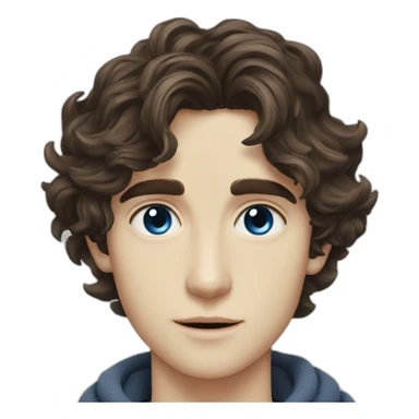 Thimothee  Chalamet Dune blue eyes sticker