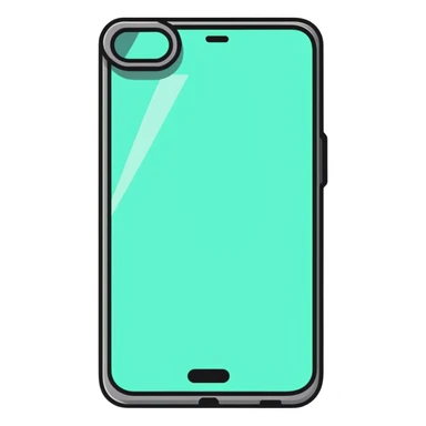 cracked smartphone screen sticker