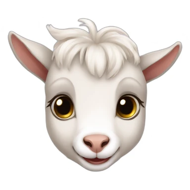 Baby goat cute sticker