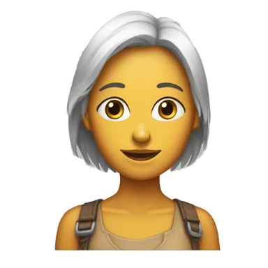 Woman Chicken Human sticker