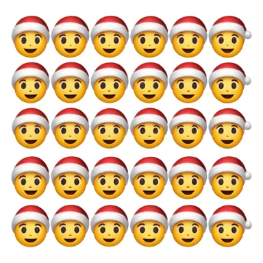 christmas emojis sticker