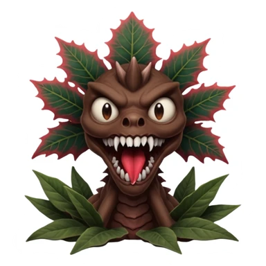 A demogrogonfrom Stranger Things sticker