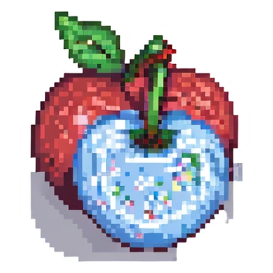 cherry, simple sticker