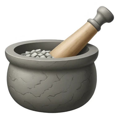 mortar and pestle sticker