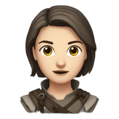 Arya stark sticker