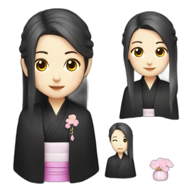 Girly-buddism-priest-japanese sticker