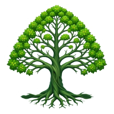 Fractal Tree sticker