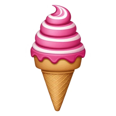 Berry pink and ive crem sticker