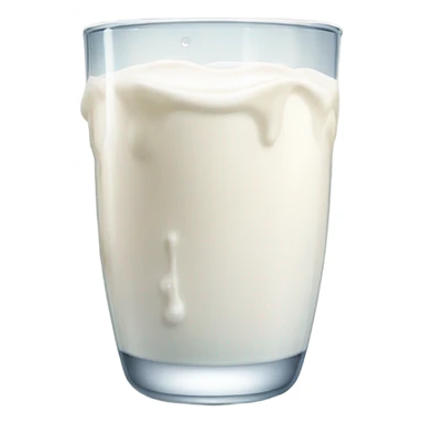 drooling with milk sticker