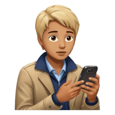 Rider with phone,Metro Riders, inside metro train, no transparent, with background,full image , negative transparent, positive background. sticker