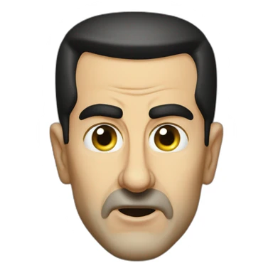 Bashar al-Assad Is angry  sticker
