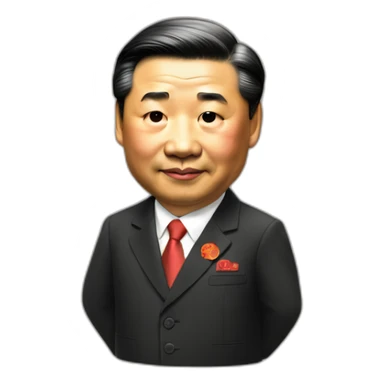 xi jinping pooh sticker