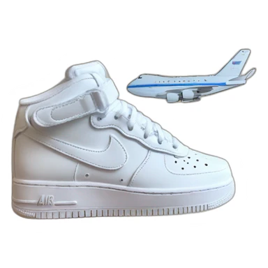 nike air force one sticker