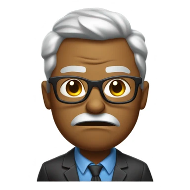 Angry teacher sticker