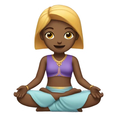 namaste sticker