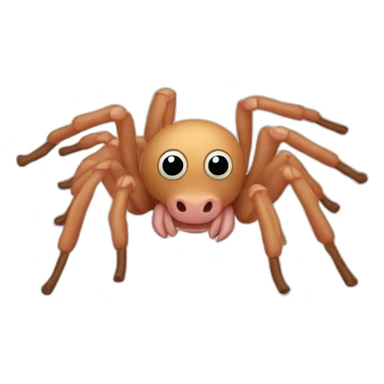 Spider cochon sticker