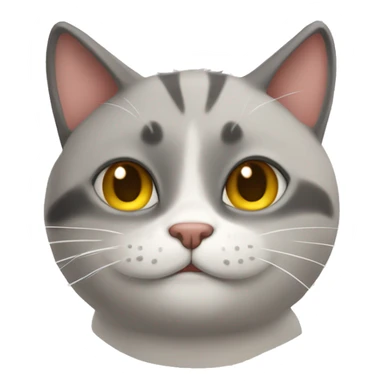 Gato sorrindo  sticker