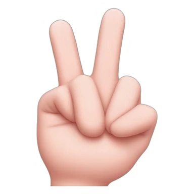 Pinky finger up sticker