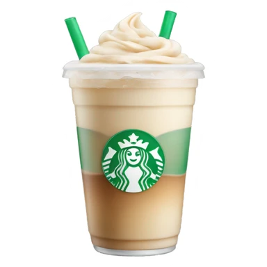 Iced vanilla latte sticker