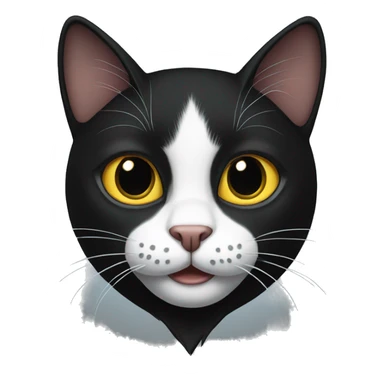 jewish black cat sticker