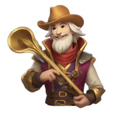 league of legends Bard sticker