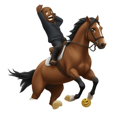 Falling of your Horse  sticker