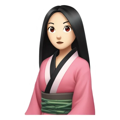 Nezuko kamado sticker