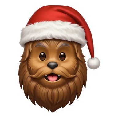 chewbacca christmas sticker